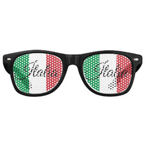 Italian Flag Sunglasses & Party Shades / Italy
