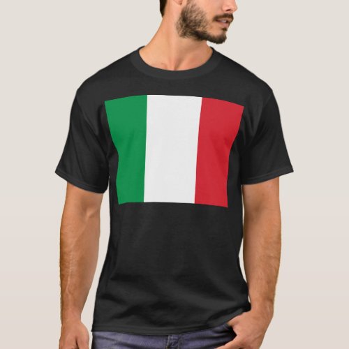 Italian Flag T_Shirt