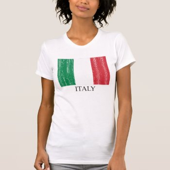 Italian Flag T-shirt by sushiandsasha at Zazzle