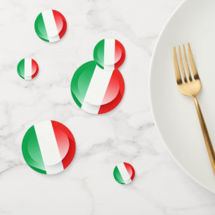 Italian Flag Table Confetti – Festive Party Decor