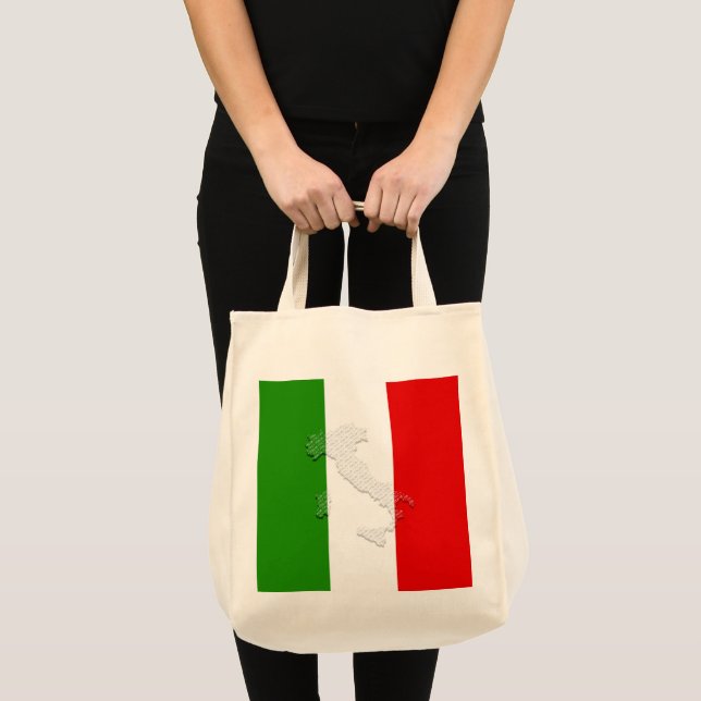 Italian flag tote bag (Front (Product))