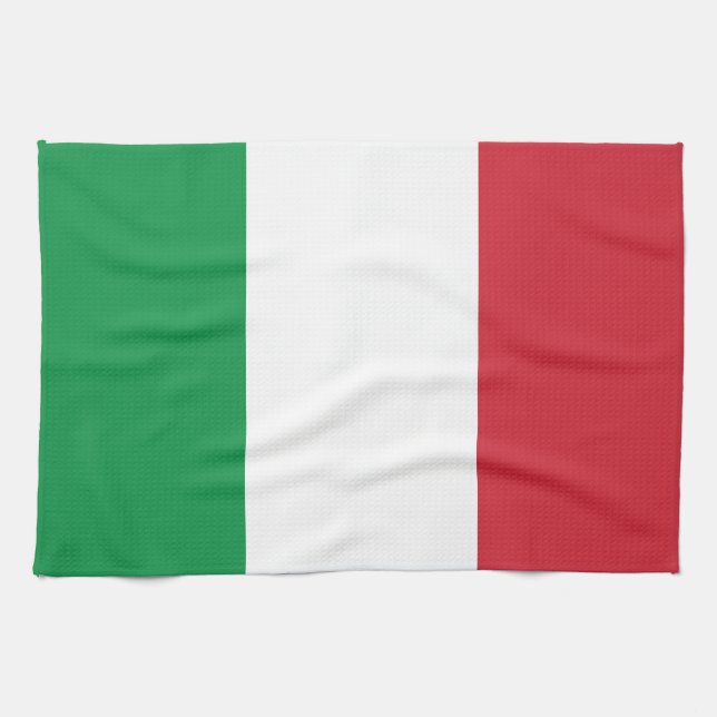 Italian Flag Towel (Horizontal)