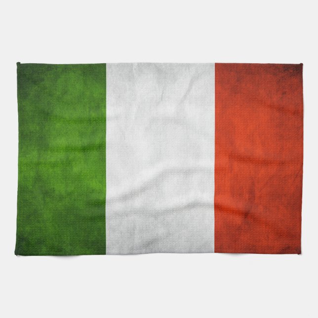Italian Flag Towel 16" x 24 (Horizontal)