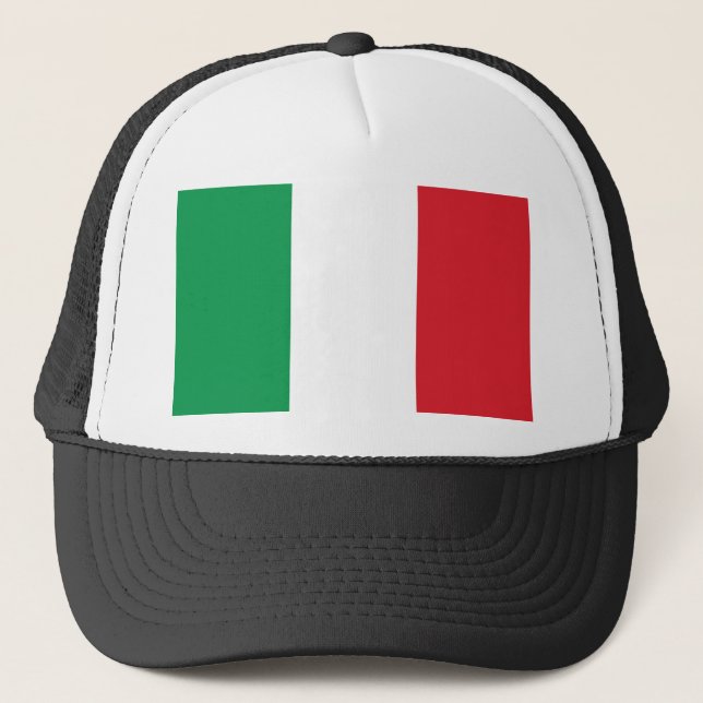 Italian Flag Trucker Hat (Front)