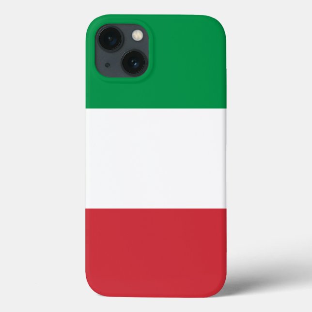 Italian Flag Vintage Case-Mate iPhone Case (Back)