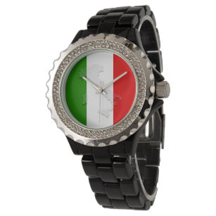 Italian flag watch