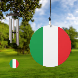 Italian Flag Wind Chimes Wind Chime
