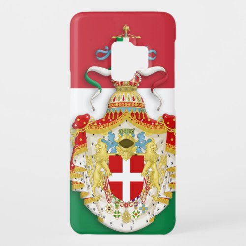 Italian Flag with insignia of the Kingdom of Italy Case_Mate Samsung Galaxy S9 Case