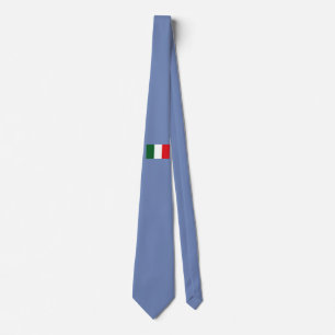 Italian Flag with the Italian National Colors Tie