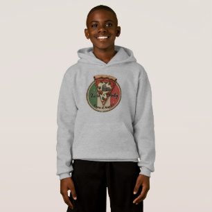  Italian Flag with Vintage Rome & Naples Pizza Hoodie