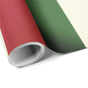 Italian Flag Wrapping Paper