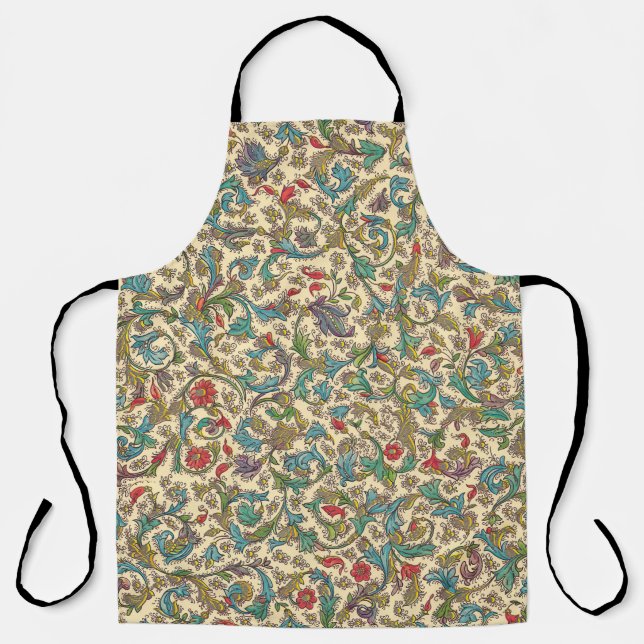 Italian Florentine Flourishes Apron (Front)
