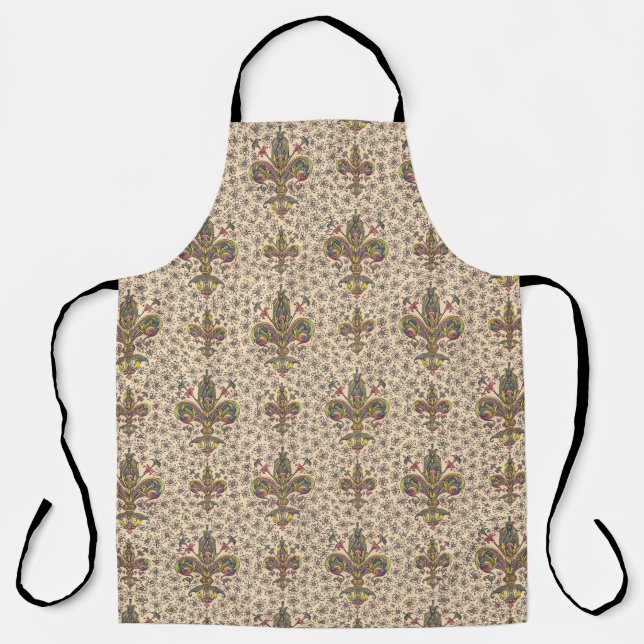 Italian Florentine Flourishes Apron (Front)