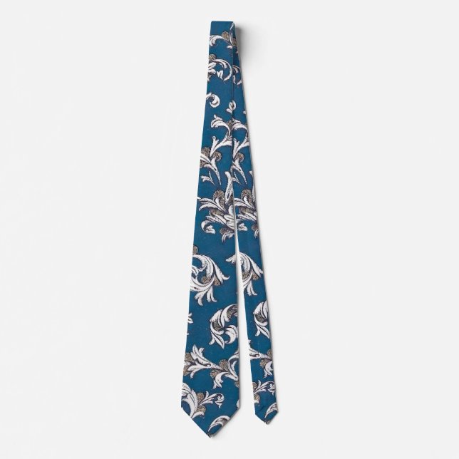 Italian Florentine Flourishes Neck Tie (Front)