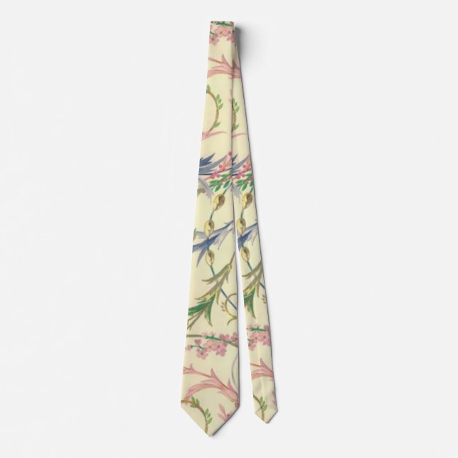 Italian Florentine Flourishes Neck Tie (Front)