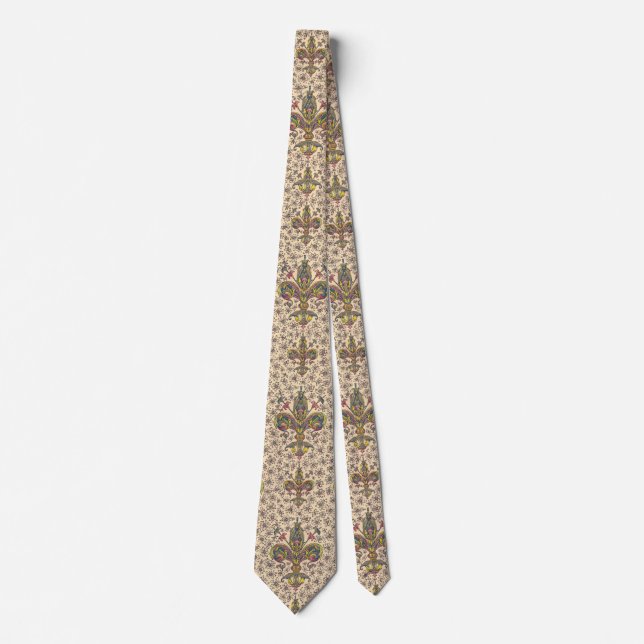 Italian Florentine Flourishes Neck Tie (Front)