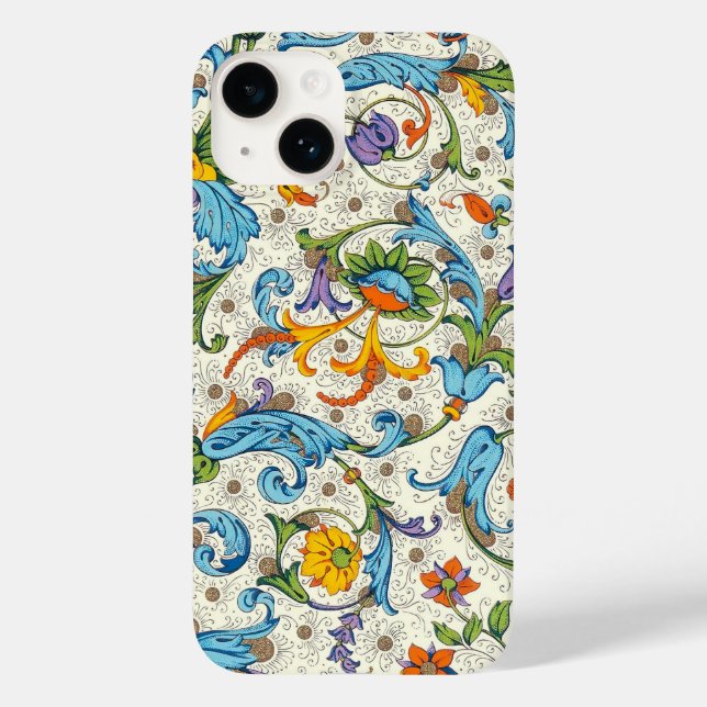 Italian Florentine Flourishes Pattern Case-Mate iPhone Case (Back)