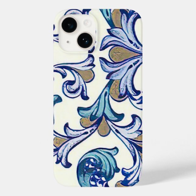 Italian Florentine Flourishes Pattern Case-Mate iPhone Case (Back)