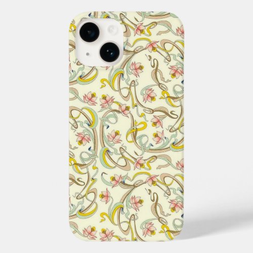 Italian Florentine Flourishes Pattern Case_Mate iPhone 14 Case