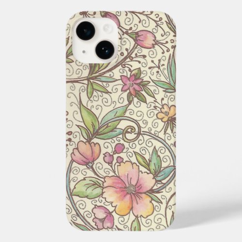 Italian Florentine Flourishes Pattern Case_Mate iPhone 14 Case