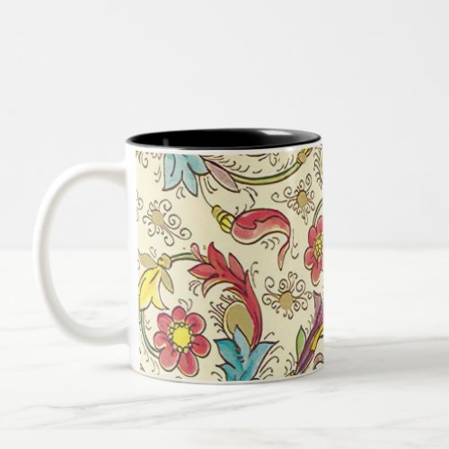 Italian Florentine Flourishes Two_Tone Coffee Mug