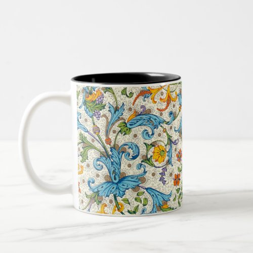 Italian Florentine Flourishes Two_Tone Coffee Mug