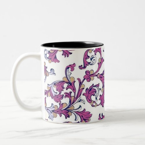 Italian Florentine Flourishes Two_Tone Coffee Mug