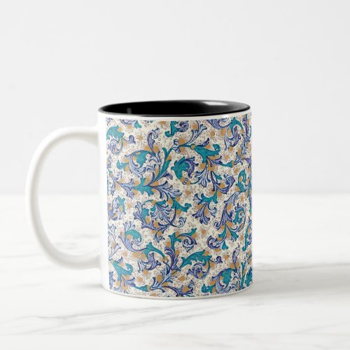 Italian Florentine Flourishes Two_Tone Coffee Mug