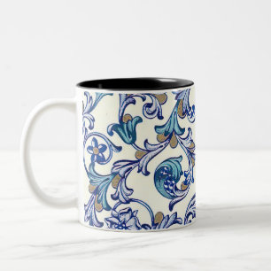 Italian Florentine Flourishes Two-Tone Coffee Mug