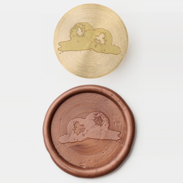 Italian Food Meatball Meat Balls Marinara Sauce Wax Seal Stamp (Stamped)