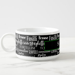 Italian Food Pasta Names Spaghetti Bolognese Bowl