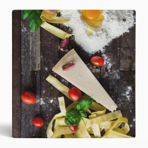 Italian Food Personalize Text Binder