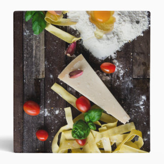 Italian Food Personalize Text Binder