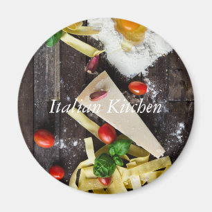 Italian Food Personalize Text Magnet