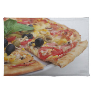 Italian food pizza cloth placemat