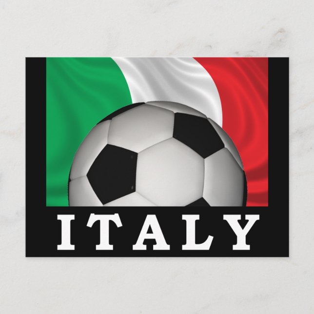 Italian Football Postcard (Front)