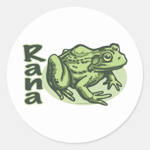 Italian Frog _ Rana Sticker