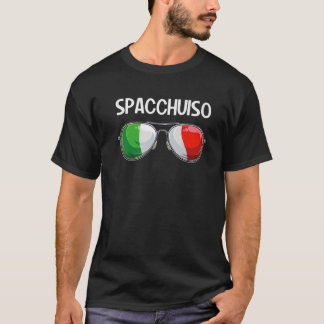 Italian Funny Italy Slang Italia Pun Spacchuiso T-Shirt