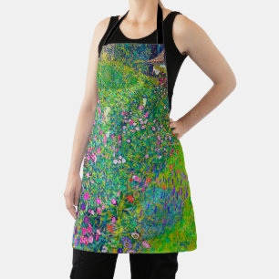 Italian Garden, Gustav Klimt Apron