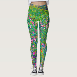 Italian Garden, Gustav Klimt Leggings