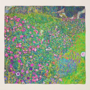 Italian Garden, Gustav Klimt Scarf