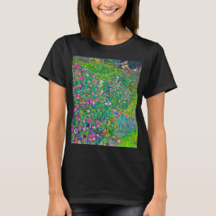 Italian Garden, Gustav Klimt T-Shirt