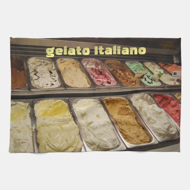 Italian Gelato Towel (Horizontal)