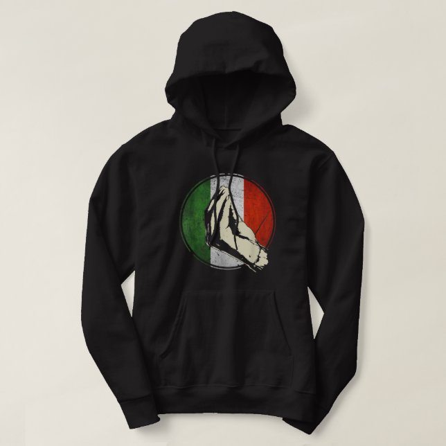 Italian Gif Funny Italy   Hoodie (Design Front)