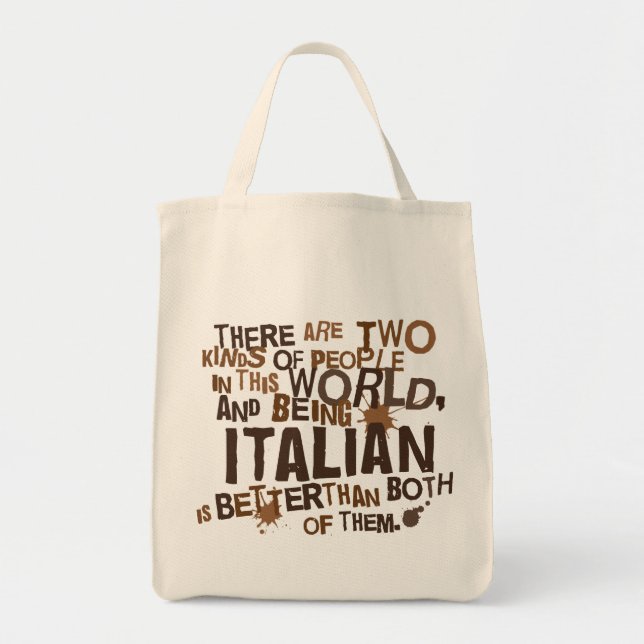 Italian Gift (Funny) Tote Bag (Front)
