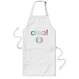 Italian Gifts : Hello / Ciao Face Long Apron