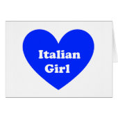 Italian Girl (Front Horizontal)