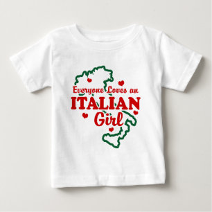 Italian Girl Baby T-Shirt