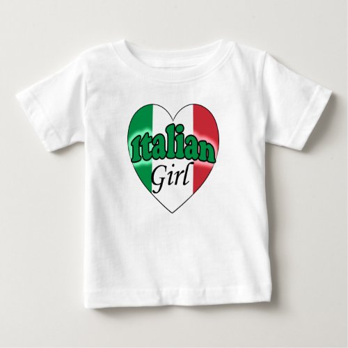 Italian Girl Baby T_Shirt