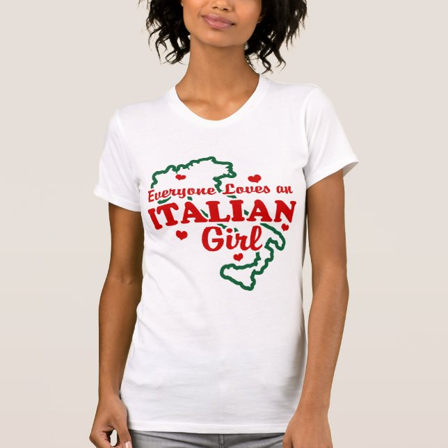 Italian Girl T-Shirt (Front)